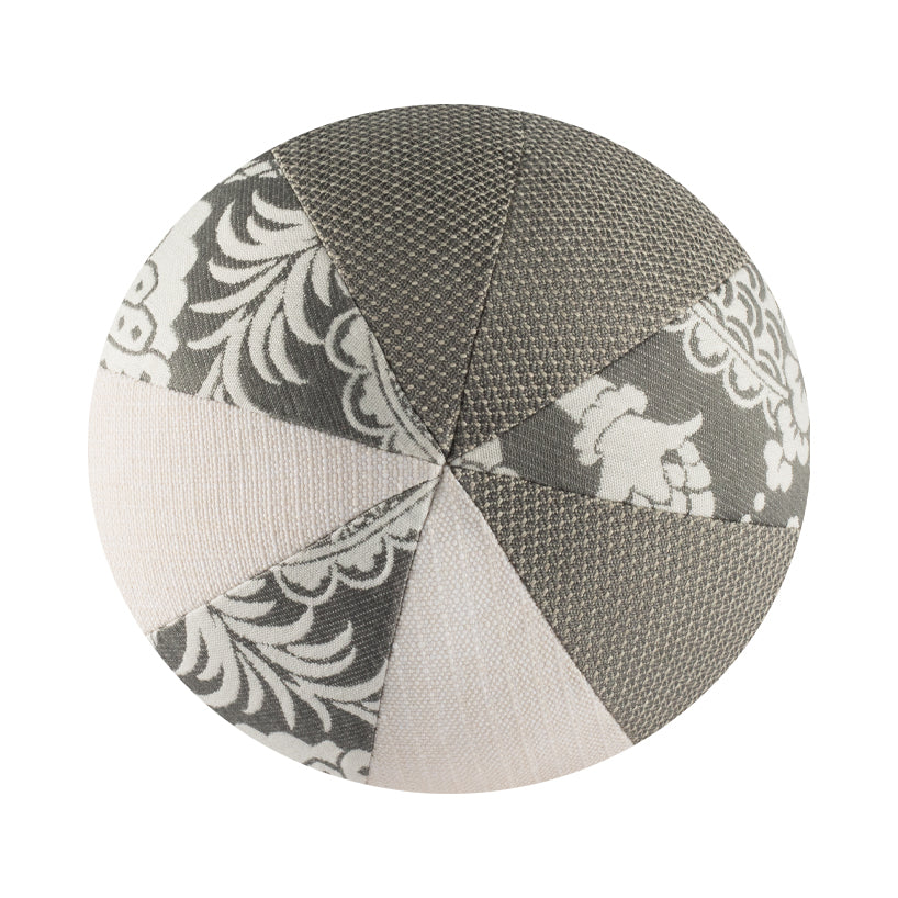 10" Outdoor Ball Pillow - Textured Gray