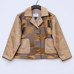 ReWeave x Rubelli - The Box Jacket - Checkers