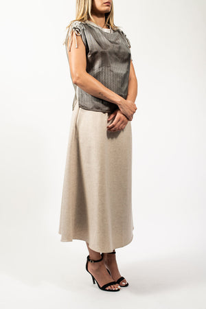 The Samara Blouse - Gray