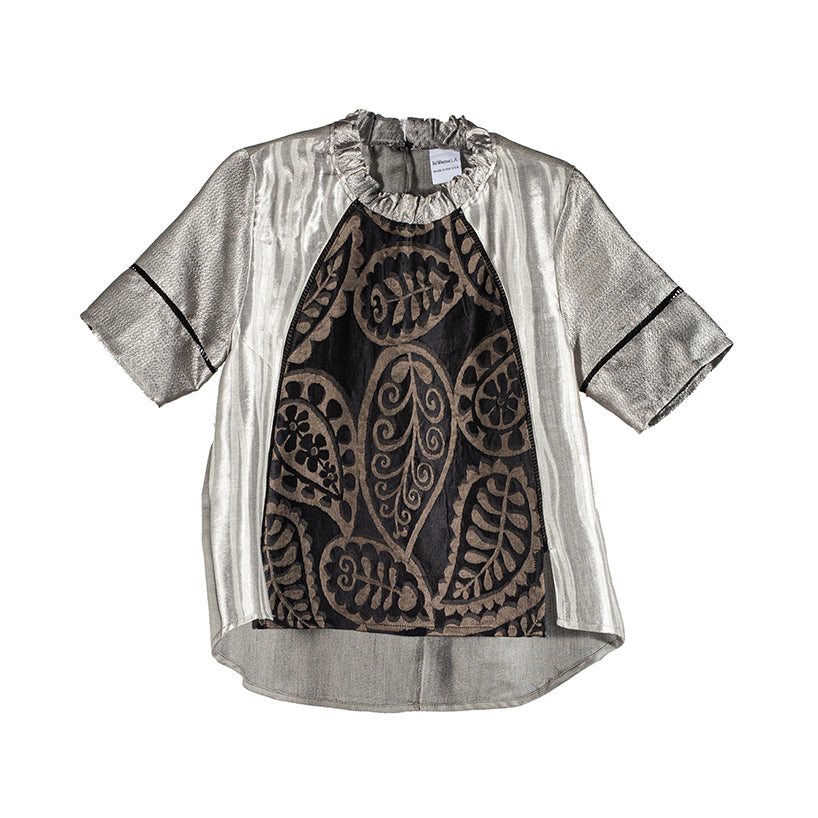 The Panel Blouse - Paisley